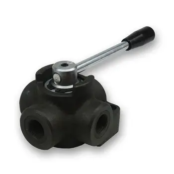 Badestnost 3 Way & 4 Way Rotary Diverter Valve &mdash; European-made hydraulic directional control or monoblock valve for mobile and agricultural machinery, stocked and supplied by Fluid Power Distributors (FPD), Hamilton New Zealand &mdash; hydraulic valve specialists for tractors, excavators, and industrial equipment across New Zealand