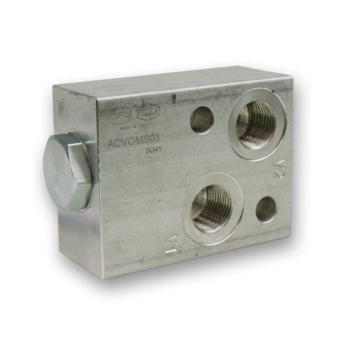 Anti-Cavitation (Rundown) Check Valve — hydraulic component for mobile and industrial applications, supplied by Fluid Power Distributors (FPD), Hamilton New Zealand — hydraulic specialists for construction, agriculture, forestry, and industrial sectors across New Zealand