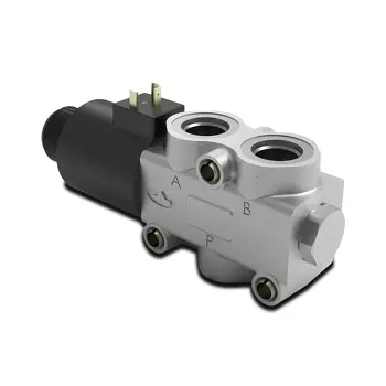 Walvoil DFE — ergonomic hydraulic joystick handle for remote control of pilot-operated mobile hydraulic circuits, supplied by Fluid Power Distributors (FPD), Hamilton New Zealand — hydraulic controls specialists for mobile plant and construction equipment across New Zealand