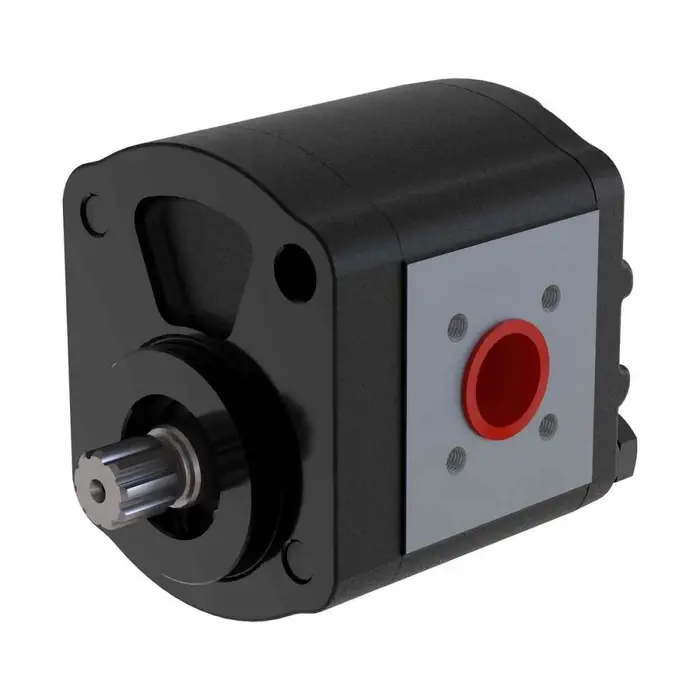 Blue Ascend Hydraulics Blue Ascend DKM20 Cast Iron Gear Motor (Group 20) — hydraulic motor for mobile and industrial hydraulic applications, supplied by Fluid Power Distributors (FPD), Hamilton New Zealand — hydraulic motor specialists serving construction, agriculture, forestry, and manufacturing across New Zealand