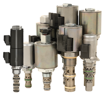 HydraForce proportional cartridge valve &mdash; hydraulic control components supplied by FPD New Zealand