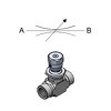 Bidirectional Needle Valve (90°) — hydraulic valve for flow control, pressure regulation, or circuit protection in mobile and industrial hydraulic systems, supplied by Fluid Power Distributors (FPD), Hamilton New Zealand — hydraulic valve specialists for construction, agriculture, forestry, and industrial applications across New Zealand