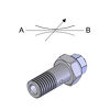Screw Adjustable Bidirectional Throttle &mdash; hydraulic valve for flow control, pressure regulation, or circuit protection in mobile and industrial hydraulic systems, supplied by Fluid Power Distributors (FPD), Hamilton New Zealand &mdash; hydraulic valve specialists for construction, agriculture, forestry, and industrial applications across New Zealand