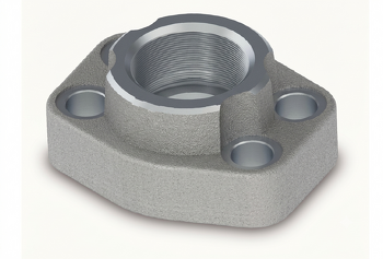 Port Adaptor SAE Pipe Threaded Flange Mounting with O-Ring — hydraulic system accessory for mobile and industrial hydraulic installations, supplied by Fluid Power Distributors (FPD), Hamilton New Zealand — hydraulic components specialists for construction, agriculture, and industrial sectors across New Zealand