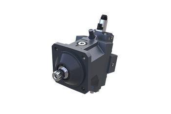 Danfoss H1B bent axis variable motor hydraulic motor for mobile hydrostatic drive applications &mdash; supplied by Fluid Power Distributors (FPD), Hamilton New Zealand &mdash; hydraulic components specialists serving construction, agriculture, forestry, and mining industries across New Zealand
