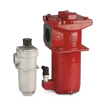Hydac Tank Top Return Filters &ndash; RF Series &mdash; hydraulic filtration component for contamination control in mobile and industrial hydraulic systems, supplied by Fluid Power Distributors (FPD), Hamilton New Zealand &mdash; hydraulic filtration specialists for fast supply across New Zealand