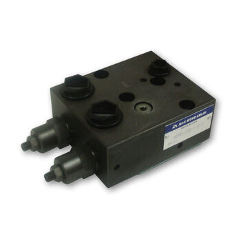 M+S Hydraulic M+S Overcentre Valve with Brake Release Port &mdash; European-made hydraulic valve or accessory for orbital motor circuit control and protection, supplied by Fluid Power Distributors (FPD), Hamilton New Zealand &mdash; call (07) 849 5771