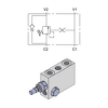 Single Effect Overcenter Valve, Banjo Bolt Flangeable &mdash; hydraulic valve for flow control, pressure regulation, or circuit protection in mobile and industrial hydraulic systems, supplied by Fluid Power Distributors (FPD), Hamilton New Zealand &mdash; hydraulic valve specialists for construction, agriculture, forestry, and industrial applications across New Zealand