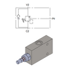 Single Effect Overcenter Valve, External Pilotage &mdash; hydraulic valve for flow control, pressure regulation, or circuit protection in mobile and industrial hydraulic systems, supplied by Fluid Power Distributors (FPD), Hamilton New Zealand &mdash; hydraulic valve specialists for construction, agriculture, forestry, and industrial applications across New Zealand