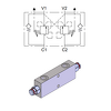 Double Effect Overcenter Valve for Closed Centre &mdash; hydraulic valve for flow control, pressure regulation, or circuit protection in mobile and industrial hydraulic systems, supplied by Fluid Power Distributors (FPD), Hamilton New Zealand &mdash; hydraulic valve specialists for construction, agriculture, forestry, and industrial applications across New Zealand