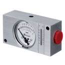 Stauff Manual Flow Indicator &mdash; hydraulic test and measurement equipment for pressure, temperature, and flow diagnostics in mobile and industrial systems, supplied by Fluid Power Distributors (FPD), Hamilton New Zealand &mdash; genuine Stauff diagnostic instruments in stock for hydraulic technicians across New Zealand