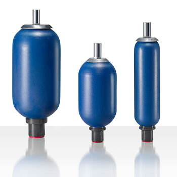 OMT Bladder Accumulators &mdash; hydraulic accumulator or accumulator accessory for energy storage and pulsation damping in hydraulic systems, stocked and supplied by Fluid Power Distributors (FPD), Hamilton New Zealand &mdash; hydraulic accumulator specialists serving industrial and mobile plant sectors across New Zealand