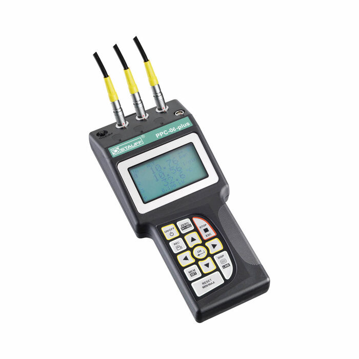 Stauff PPC 06 Plus Hydraulic Tester &mdash; hydraulic test and measurement equipment for pressure, temperature, and flow diagnostics in mobile and industrial systems, supplied by Fluid Power Distributors (FPD), Hamilton New Zealand &mdash; genuine Stauff diagnostic instruments in stock for hydraulic technicians across New Zealand