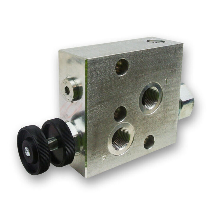 Priority Flow Control Valve &mdash; hydraulic component for mobile and industrial applications, supplied by Fluid Power Distributors (FPD), Hamilton New Zealand &mdash; hydraulic specialists for construction, agriculture, forestry, and industrial sectors across New Zealand