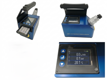 Hydrotechnik QL 400 Digital Test Unit &mdash; hydraulic test and measurement equipment for system diagnostics and commissioning, supplied by Fluid Power Distributors (FPD), Hamilton New Zealand &mdash; hydraulic diagnostic specialists for mobile plant and industrial sectors across New Zealand
