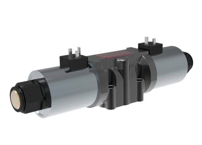 Argo-Hytos CETOP 5 Solenoid Operated Directional Control Valve &mdash; hydraulic directional control valve for mobile and industrial applications, supplied by Fluid Power Distributors (FPD), Hamilton New Zealand &mdash; hydraulic valve specialists for construction, agriculture, and manufacturing across New Zealand