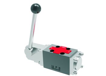 Argo-Hytos CETOP 2 Manually Operated Directional Control Valve &mdash; hydraulic directional control valve for mobile and industrial applications, supplied by Fluid Power Distributors (FPD), Hamilton New Zealand &mdash; hydraulic valve specialists for construction, agriculture, and manufacturing across New Zealand
