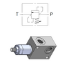 Direct Acting Relief Valve with Aluminium Manifold (20 l/min) &mdash; hydraulic valve for flow control, pressure regulation, or circuit protection in mobile and industrial hydraulic systems, supplied by Fluid Power Distributors (FPD), Hamilton New Zealand &mdash; hydraulic valve specialists for construction, agriculture, forestry, and industrial applications across New Zealand
