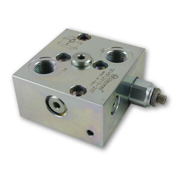 Single Counter Balance Valves &mdash; hydraulic component for mobile and industrial applications, supplied by Fluid Power Distributors (FPD), Hamilton New Zealand &mdash; hydraulic specialists for construction, agriculture, forestry, and industrial sectors across New Zealand