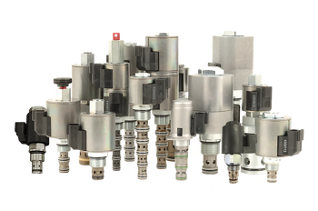 HydraForce solenoid cartridge valve &mdash; hydraulic control components supplied by FPD New Zealand