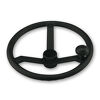 M+S Hydraulic M+S Steering Wheel &mdash; European-made hydraulic steering component for tractors, forklifts, and mobile machinery, supplied by Fluid Power Distributors (FPD), Hamilton New Zealand &mdash; hydraulic steering specialists serving agriculture, construction, and marine sectors across New Zealand