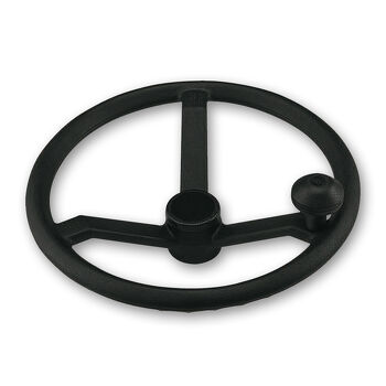 M+S Hydraulic M+S Steering Wheel &mdash; European-made hydraulic steering component for tractors, forklifts, and mobile machinery, supplied by Fluid Power Distributors (FPD), Hamilton New Zealand &mdash; hydraulic steering specialists serving agriculture, construction, and marine sectors across New Zealand