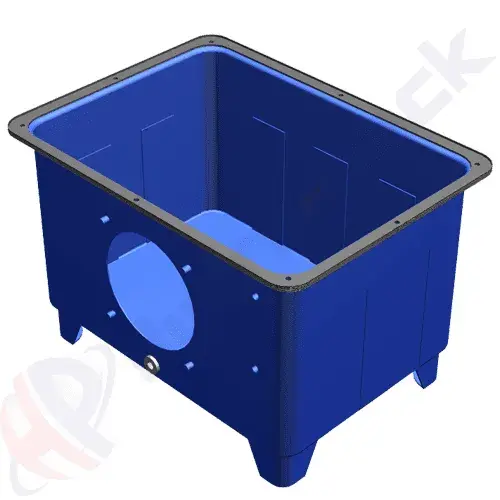 Weldless Steel Tanks for Hydraulic Power Units — weldless steel hydraulic power pack tank for hydraulic power units, supplied by Fluid Power Distributors (FPD), Hamilton New Zealand — hydraulic system components specialists for power unit builders and industrial applications across New Zealand