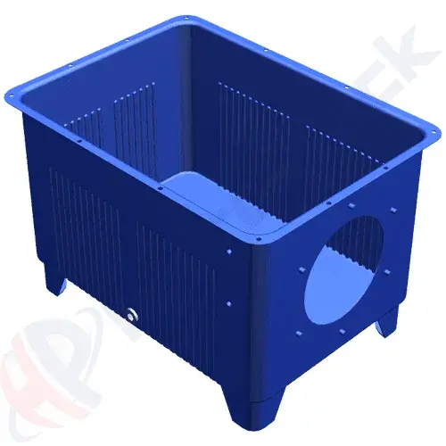 Weldless Steel Tanks for Hydraulic Power Units — weldless steel hydraulic power pack tank for hydraulic power units, supplied by Fluid Power Distributors (FPD), Hamilton New Zealand — hydraulic system components specialists for power unit builders and industrial applications across New Zealand