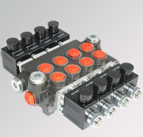 Badestnost Z50 - Electric &mdash; European-made hydraulic directional control or monoblock valve for mobile and agricultural machinery, stocked and supplied by Fluid Power Distributors (FPD), Hamilton New Zealand &mdash; hydraulic valve specialists for tractors, excavators, and industrial equipment across New Zealand