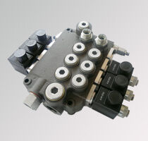 Badestnost Z80 - Electric &mdash; European-made hydraulic directional control or monoblock valve for mobile and agricultural machinery, stocked and supplied by Fluid Power Distributors (FPD), Hamilton New Zealand &mdash; hydraulic valve specialists for tractors, excavators, and industrial equipment across New Zealand
