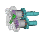 HPV102 EX200-5 Pump Parts
